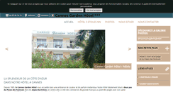 Desktop Screenshot of cannes-garden-hotel.com